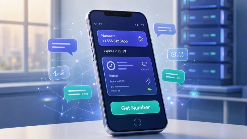 Смартфон с SMS-кодом подтверждения: временный номер телефона для регистрации